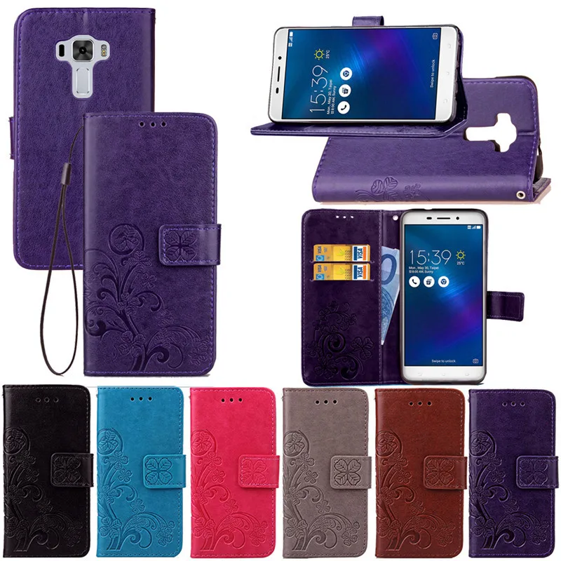 Кожаный чехол для ASUS ZC551KL Zenfone 3 Laser ZC551 ZC 551 KL 551KL чехол для телефона для ASUS Z01BD Z01BS ASUS_Z01BD чехол с откидной крышкой