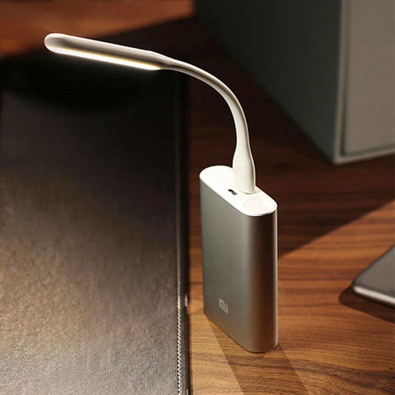 С переключателем Оригинальная Xiaomi лампа mijia с USB для power bank/comupter портативный светильник s