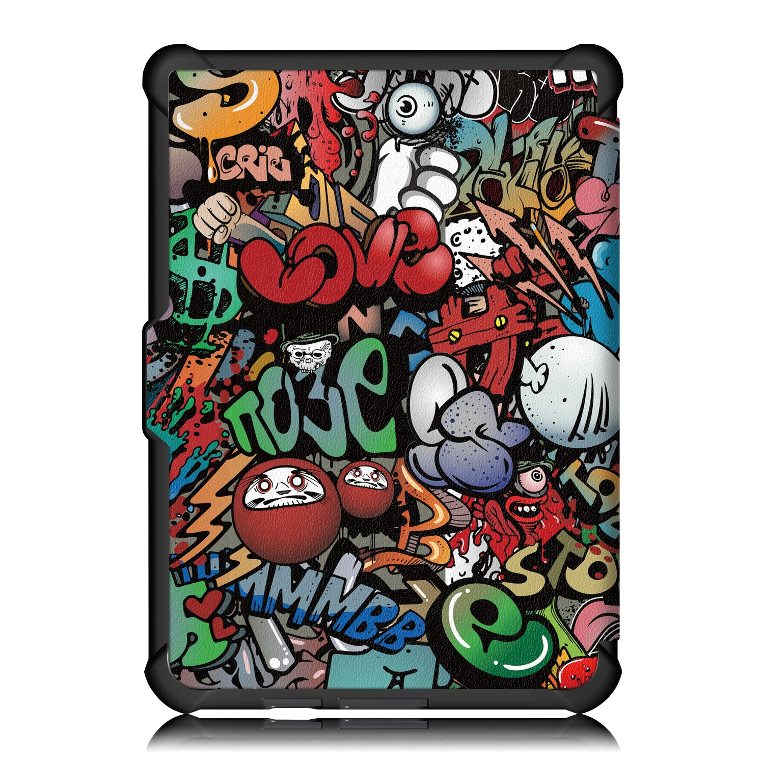 Мягкий силиконовый чехол из искусственной кожи и ТПУ для Kobo Clara HD N249 1018 6,0 дюймов, чехол для электронных книг, Магнитный смарт-чехол с функцией автоматического сна+ пленка+ ручка