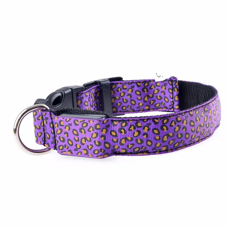 Ошейник для собак FML Leopard 2 5 см светодиодный режима|led pet dog collar|dog collarpet collar |
