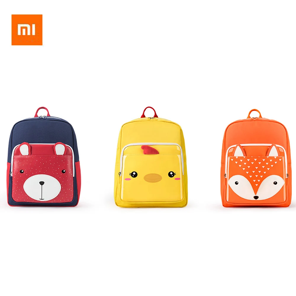 3 цвета Xiaomi XiaoYang Веселая Детская сумка для детского сада s тип ремень снижения
