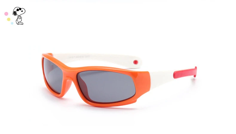 Children Glasses Children's Sunglasses Polarized Silica gel Outdoor Sport Sun Glasses Colorful Sunglass Kids oculos infantil - Цвет линз: C8
