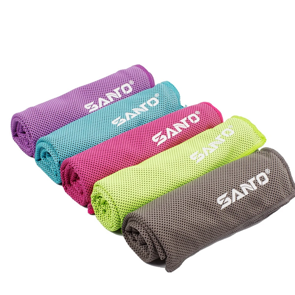 

Ultralight Compact Quick Drying Towel Icy Cold Cool Artifact Ice Camping Hiking Hand Face Towel Absorb Sweat Quick Cooling