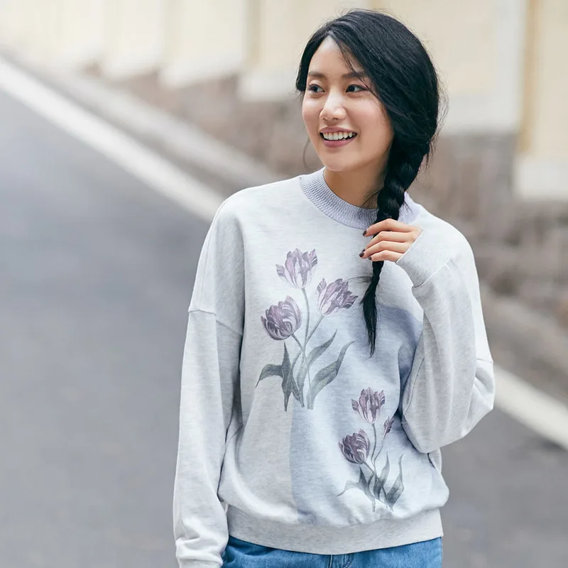 INMAN повседневные Пуловеры из плотной шерстяной ткани с круглым вырезом