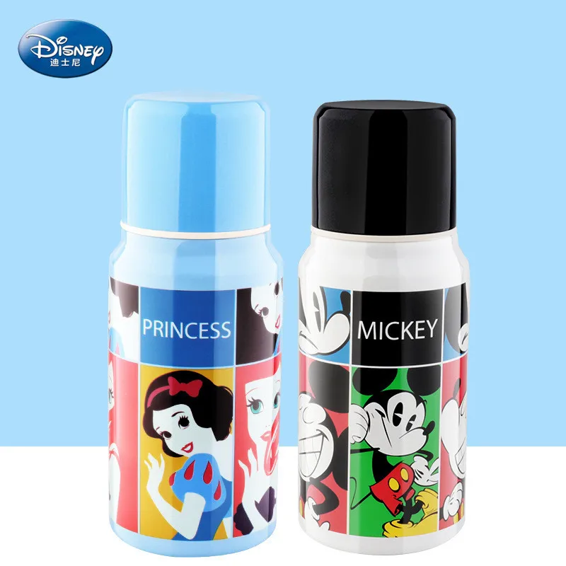 

Disney Fashion Mickey Minnie Portable Student Cup Straight Drink Cup 304 stainless steel Safety Leak-proof Hand Cup 350 ML