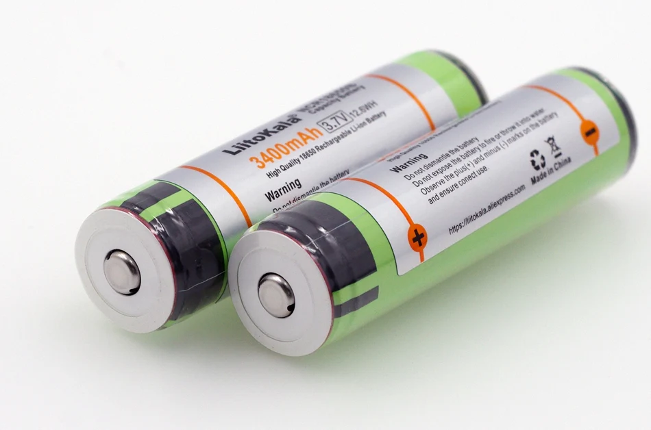 6 шт. Новый оригинальный 18650 NCR18650B 3400 mAh Liitokal литиевая аккумуляторная батарея 3A