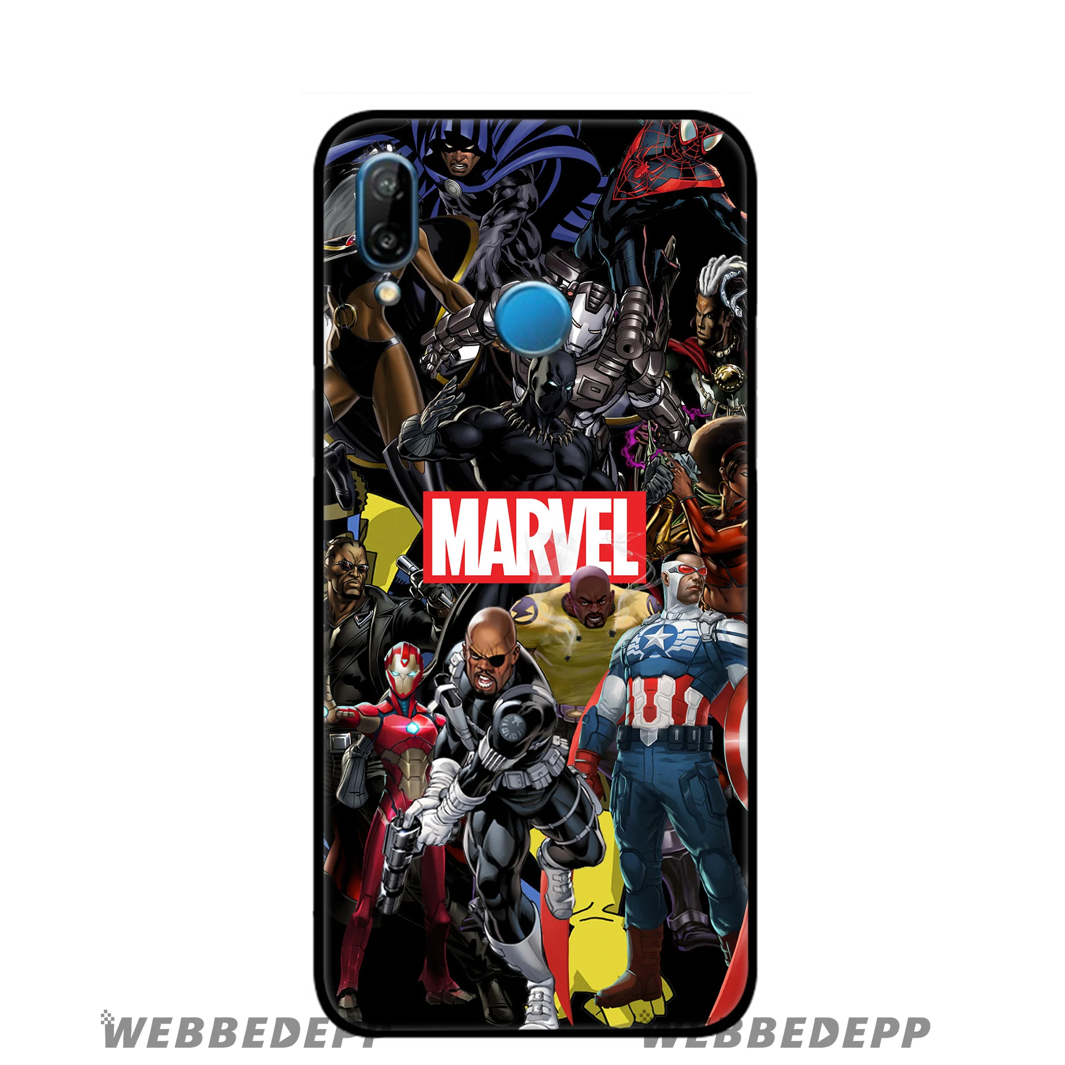 Мягкий чехол с Мстителями Марвел Капитан Америка для huawei P30 P20 Pro P10 P9 Lite P Smart и Nova 3 3i Y9 - Цвет: 12