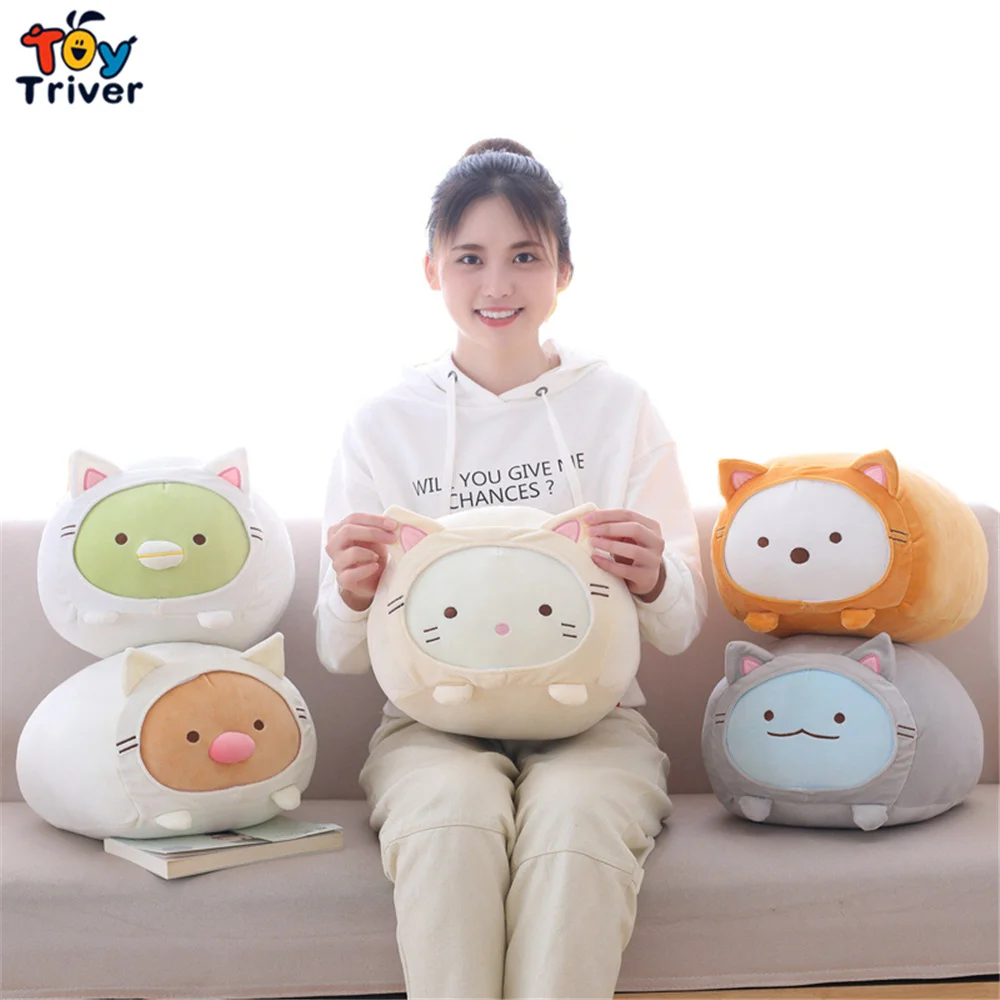 Японская анимация Sumikko Gurashi Кукла Плюшевая Игрушка тройник офисная настольная