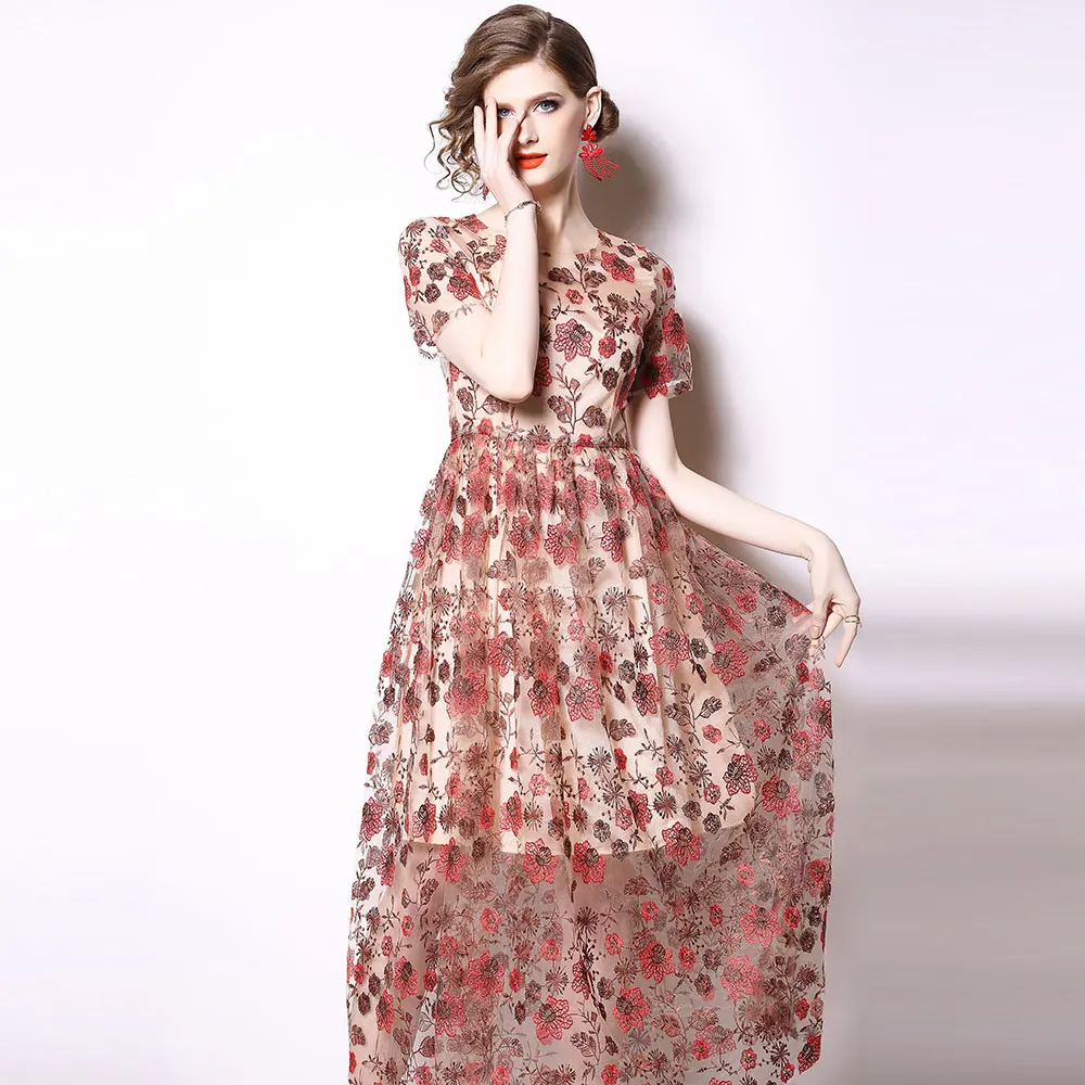 Женское вечернее платье Borisovich Элегантное Длинное Платье трапециевидной формы с