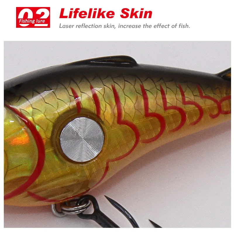 TacklePRO M07 кренкбейт рыболовные приманки Плавающий Гольян 50 мм 10 г 1,8-3,9 м 1 шт. приманка жесткая Морская Рыбалка снасти глубокий дайвинг