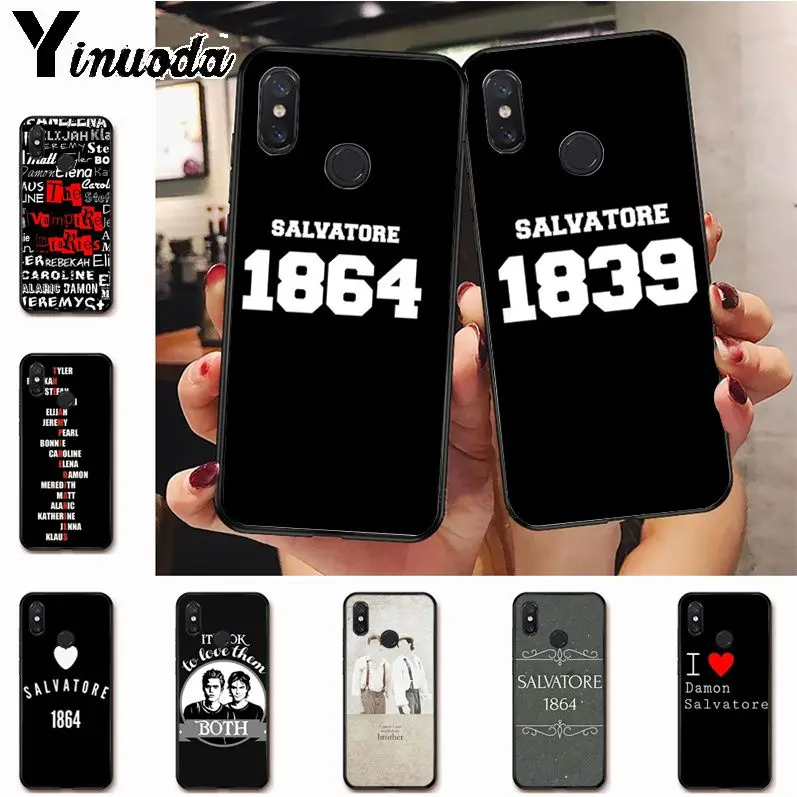 Чехол для телефона Yinuoda с дневниками вампира Сальваторе 1864 xiaomi redmi7 5plus 6pro 6a 4x go note5