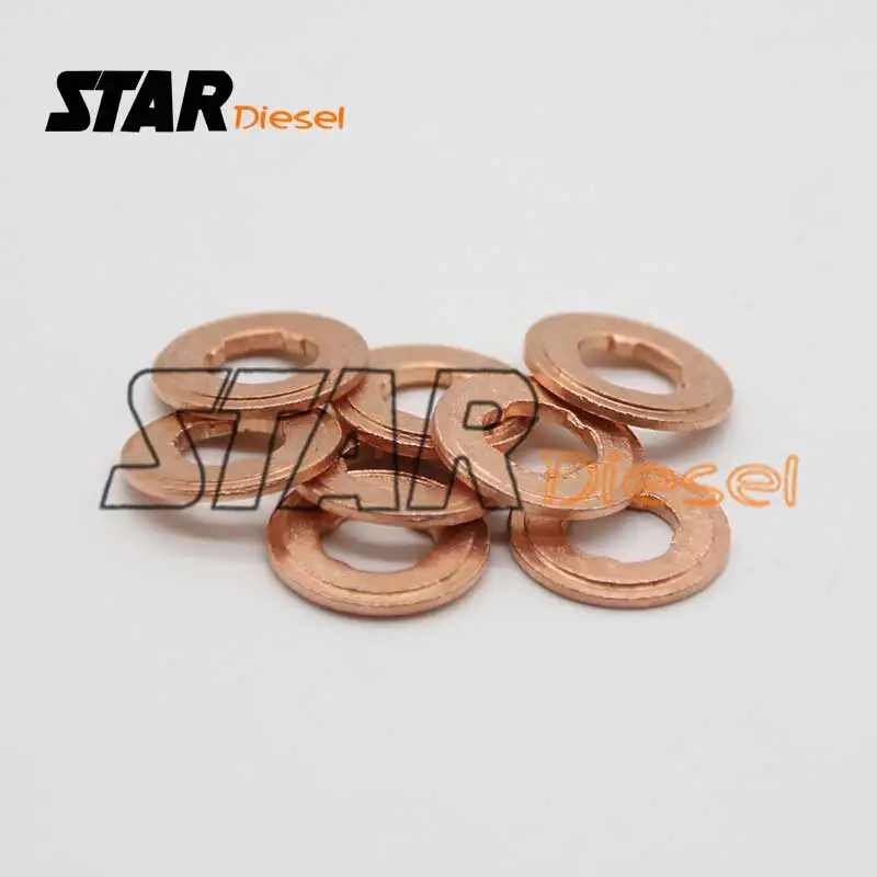 

F00VC17503 F00RJ01453 Injector Copper Washers Shims Ring Gasket Size 1.5mm Thickness Injector Washers 1.5mm For Diesel Injector