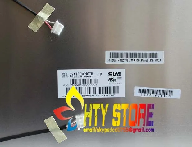 

15" INCH SVA150XG10TB china TFT 1024*768 lcd Display Panel Free Shipping