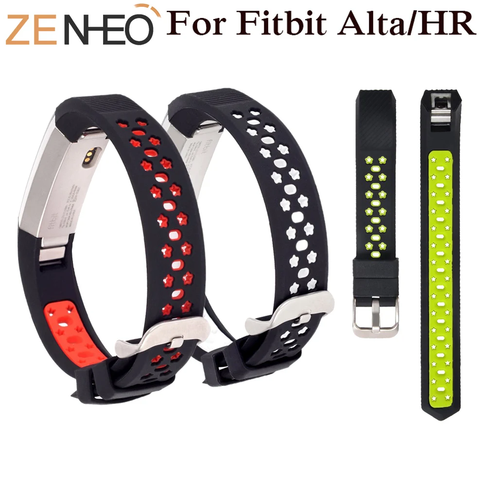 Высококачественный мягкий силиконовый ремешок для Fitbit Alta HR часов Alta/HR браслет