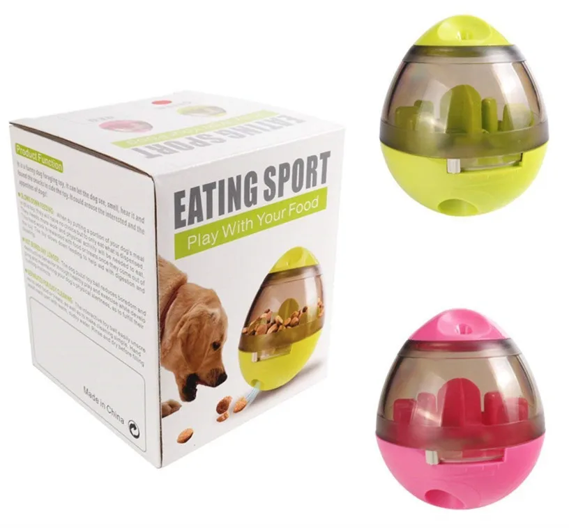 Собака Кошка Pet мяч для игры интерактивные игрушки тумблер дизайн еда дозирующая