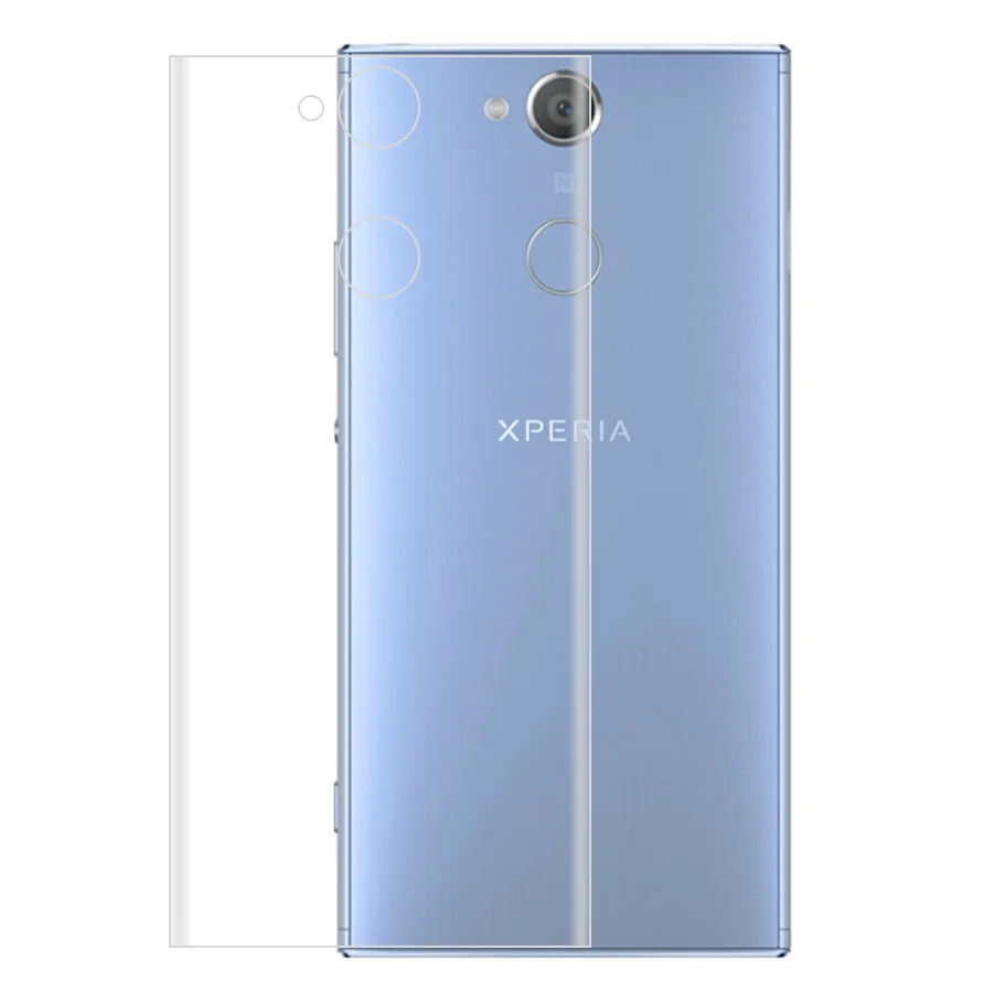 KLOVRRD передняя + задняя мягкая пленка для sony Xperia XA3 экран полная защита XA2 Ультра |