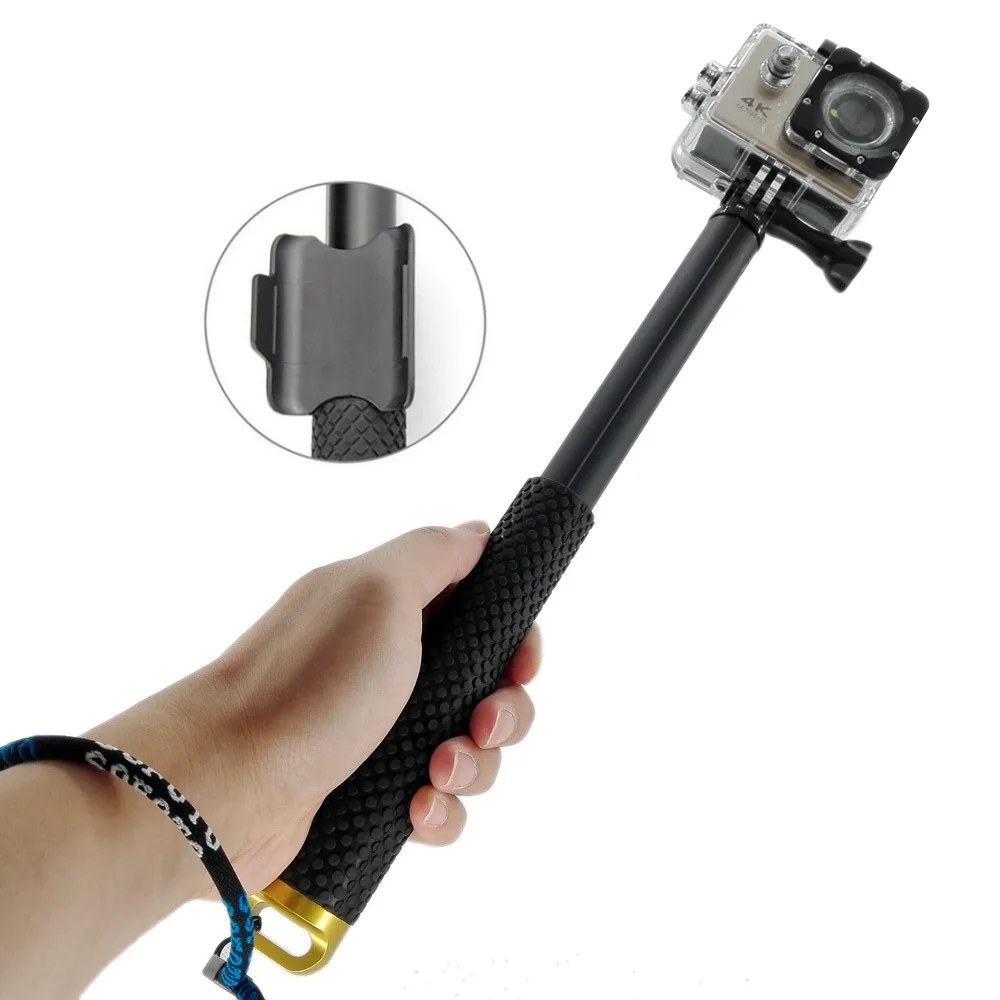 Выдвижной Телескопический монопод GoPro 36 дюймов + держатель с дистанционным