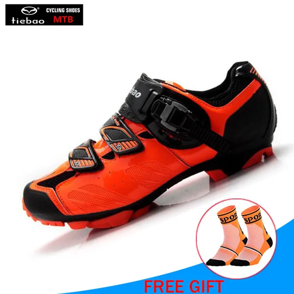 1407 red TIEBAO zapatillas deportivas mujer sapatilha ciclismo mtb велосипедные кроссовки оригинальная спортивная обувь для верховой езды - Цвет: 1407 red