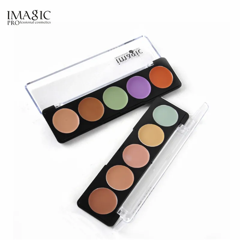 IMAGIC профессиональный макияж консилер 5 цветов контурная Палитра для лица