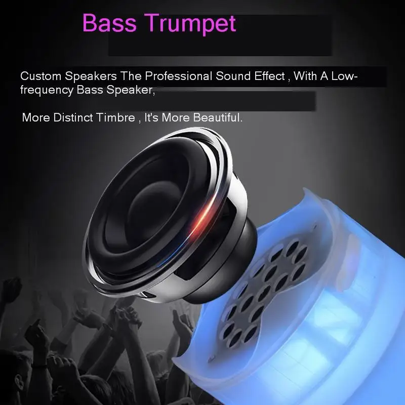 Световое ведро для льда беспроводная bluetooth колонка динамик вечеринок