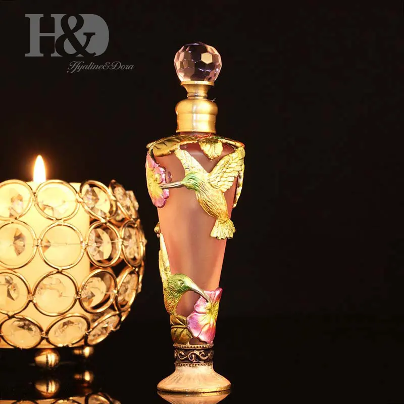 H &amp D Новый Винтажный пустой ретро кристально матовые парфюмерная бутылка