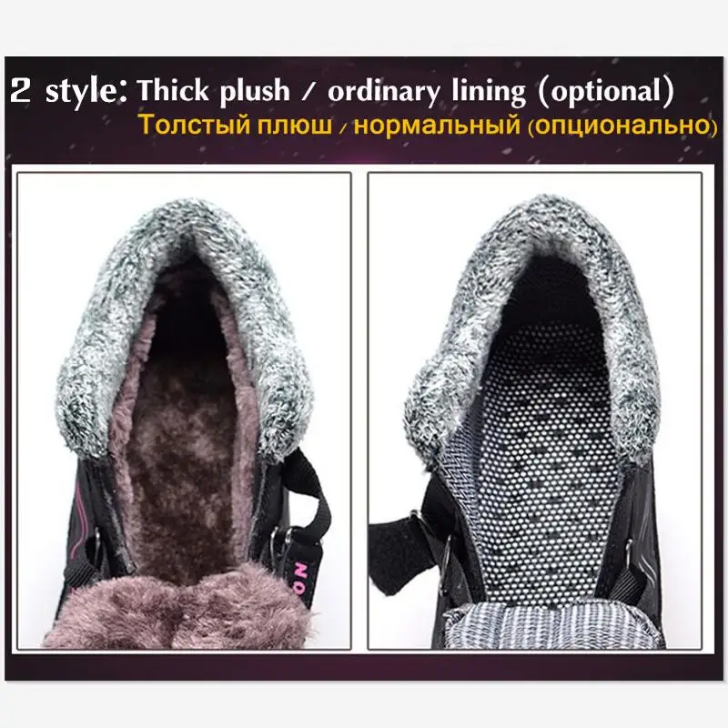 ZUNYU/Новые Классические женские зимние ботинки Замшевые Зимние ботильоны теплые