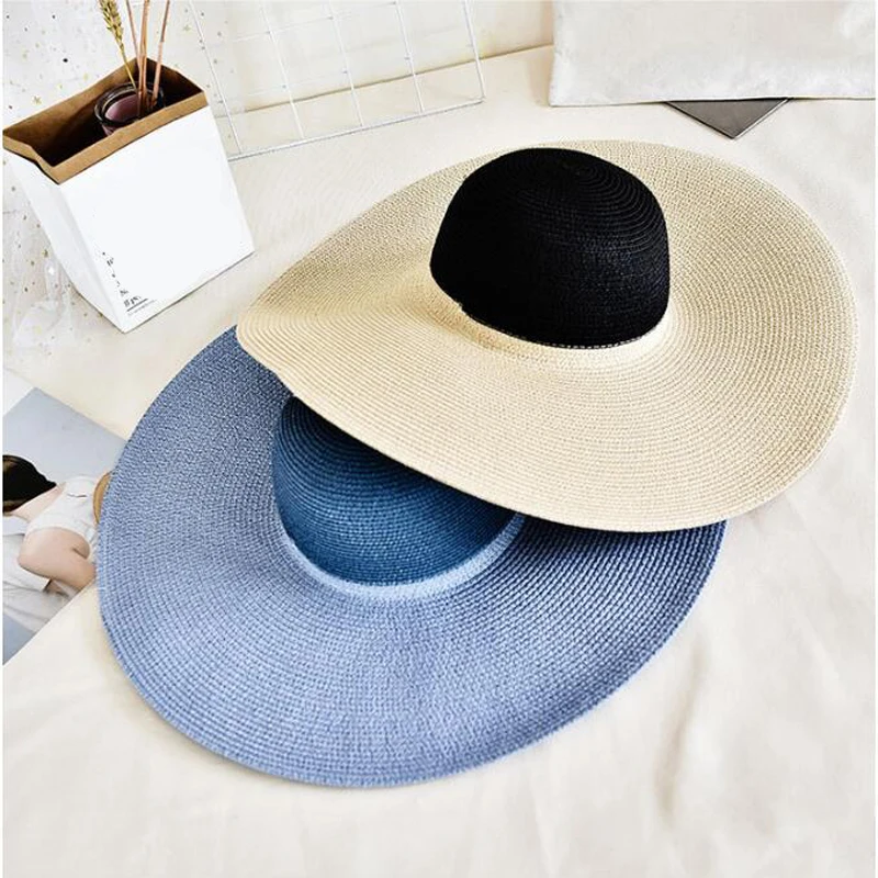 2019 модные летние широкополые соломенные шляпы повседневный отдых путешествия