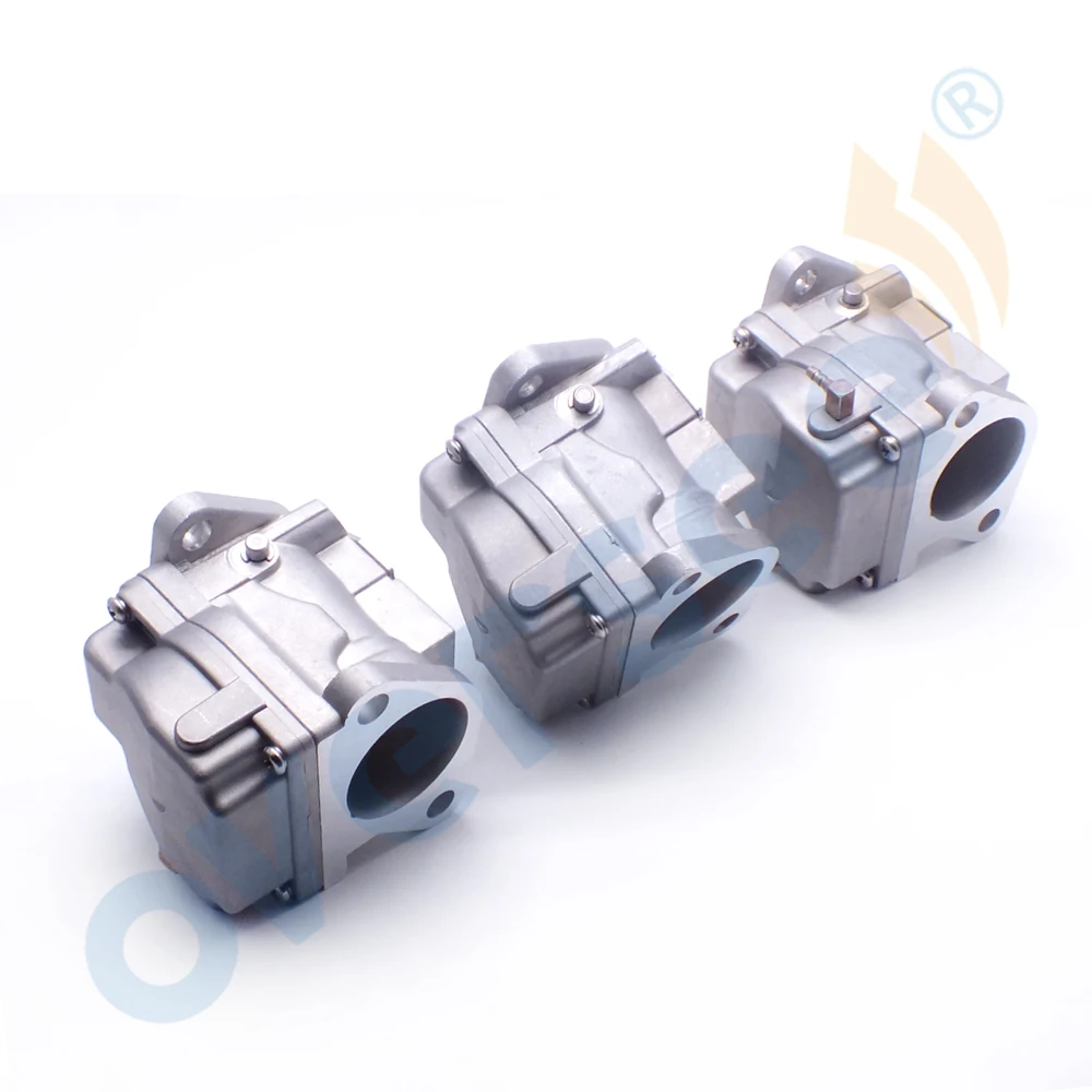 821854T4 821854T5 821854T6 Карбюратор ПОДХОДИТ для ртути лодка подвесным двигателем 3 в упаковке 1999-2006 55 hp 60 hp 2-х тактный