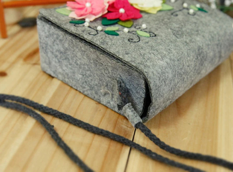 10 видов стилей для женщин DIY Сумочка комплект мультфильм сумки для детей день рождения/фестиваль подарок шитье искусство Войлок Материал DIY посылка