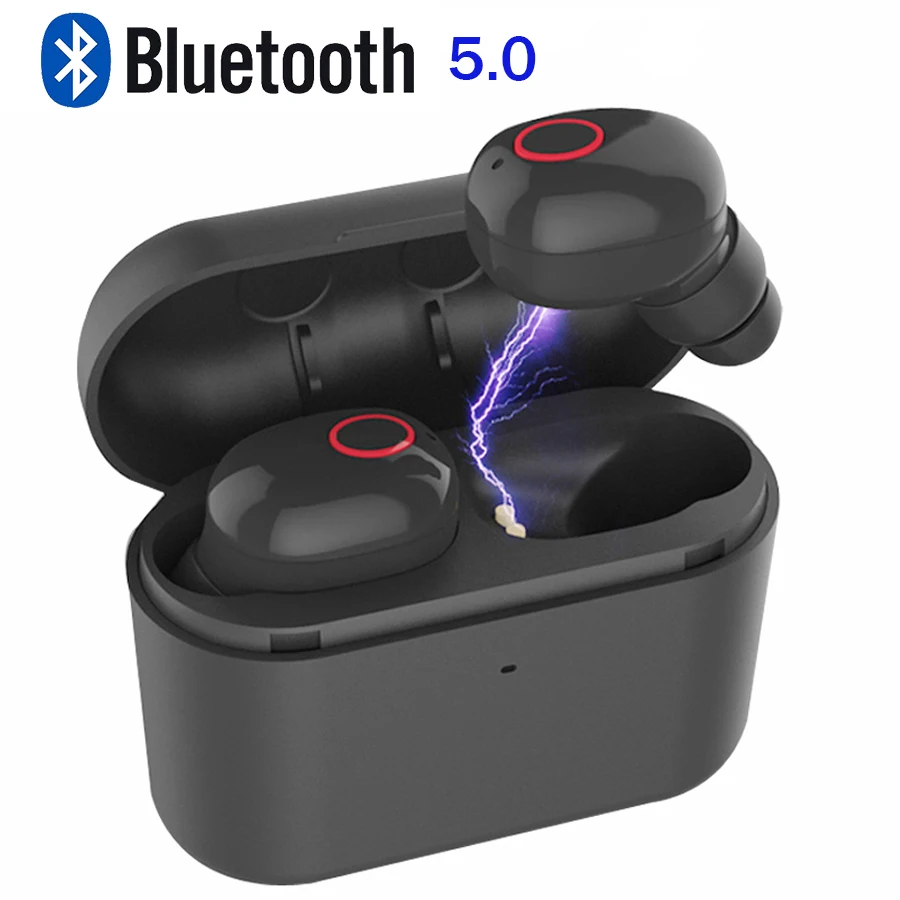 Teamyo TWS Bluetooth наушники беспроводные спортивные беспроводная гарнитура стерео для