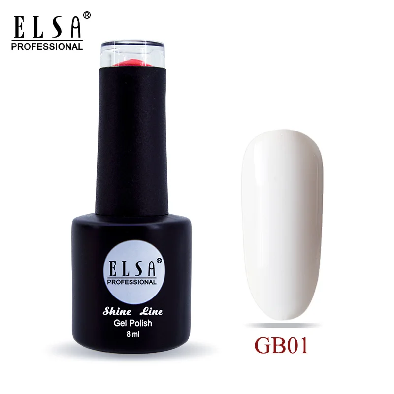 GB01 Elsa 8 мл Гель-лак для ногтей для маникюра полуперманентный Vernis верхнее покрытие УФ светодиодный Гель-лак впитывающийся художественный Гель-лак для ногтей - Цвет: GB01