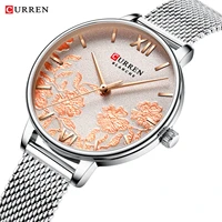 reloj mujer curren fashion luxury brand women quartz watch for montre femme 2019 female clock relogio feminino ladies gold watch