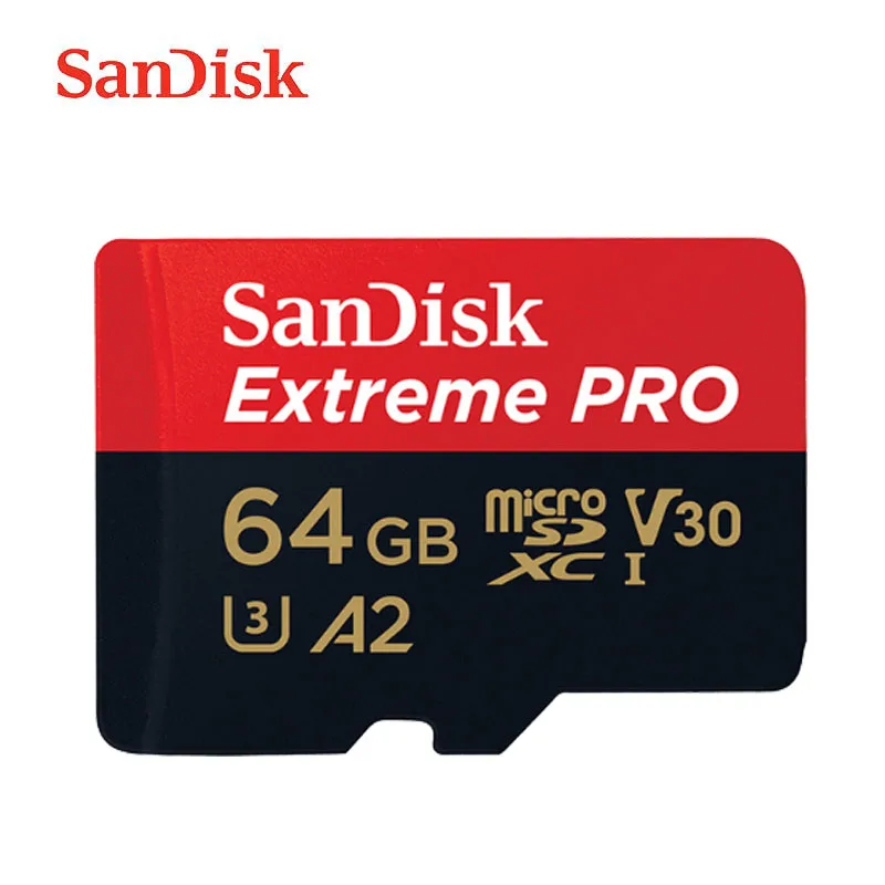 Двойной Флеш накопитель SanDisk Extreme Pro карты памяти micro sd карта 32 Гб 64 128 ГБ 256 класс