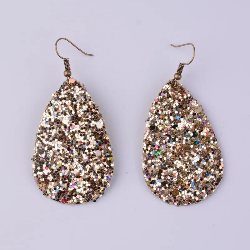 Серьги подвески в форме капли блестки различные цвета|dangle drop earings|dangle earringsdrop dangle