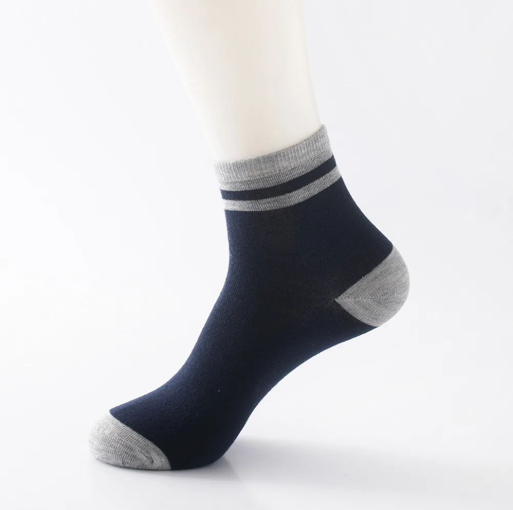 1Pair Mens Non Elastic Socks 100% Pure Cotton Comfort Soft Grip Diabetic Moistureproof Soxs Breathable Meias Hocoks | Женская одежда