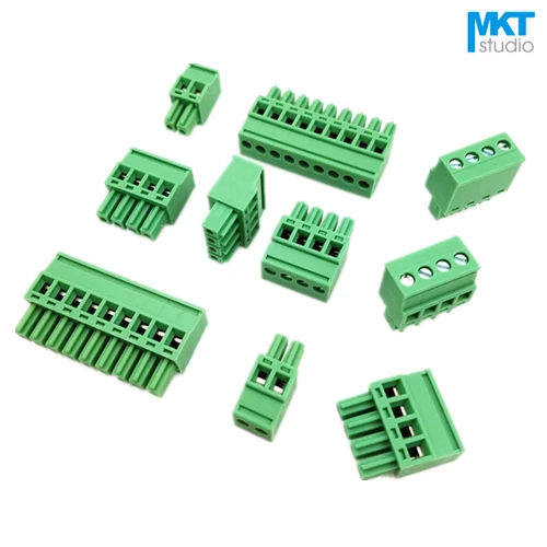 

100Pcs 9P A-Type Straight Female Pluggable PCB Electrical Screw Terminal Block