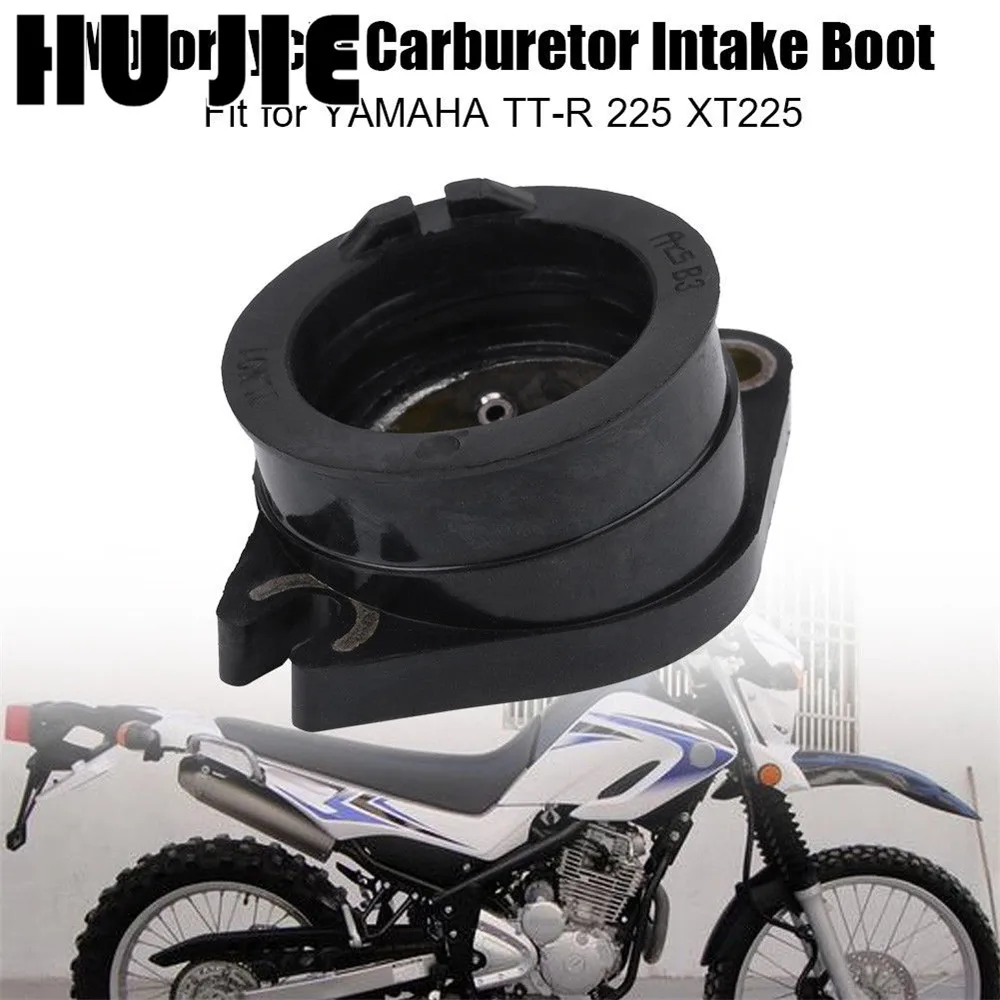 Motorcycle Carb Carburetor Intake Manifold Boot Joint For Yamaha XT225 Serow Dualsport 1992-2000 2001-2007 | Автомобили и
