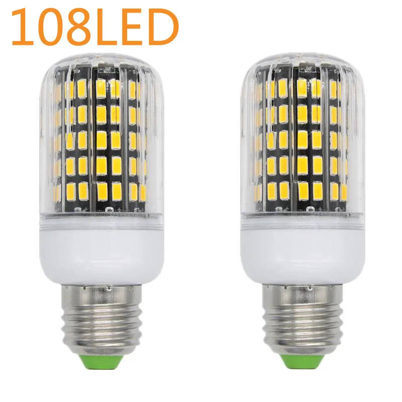 Светодиодная лампа 5733 SMD 3 Вт 5 7 10 15 светодиодные лампы Кукуруза E27 E14 110 В 220 в 240