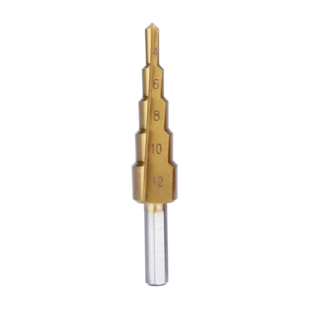 Набор сверл из высокопрочной стали с титановым покрытием 3 шт./компл. 4-12/4241 мм |