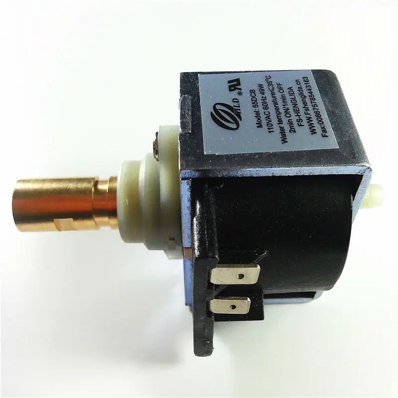Электромагнитный водяной насос Модель 55DCB напряжение 110VAC 60Hz мощность 49W|pump
