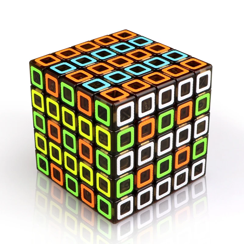 5*5*5 профессиональный черный кубик головоломка с пятым заказом скоростной