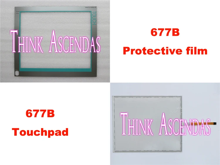 1 шт. Новая сенсорная панель PC 677B(AC) 19 touch 6AV7875 0CC20 1AA0 6AV7 875 защитная пленка/сенсорная