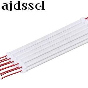 10 шт. * 50 см DC12V 5730 Светодиодная жесткая лента светодиодный светильник 5730 5630 с U-алюминиевым корпусом + крышка ПК