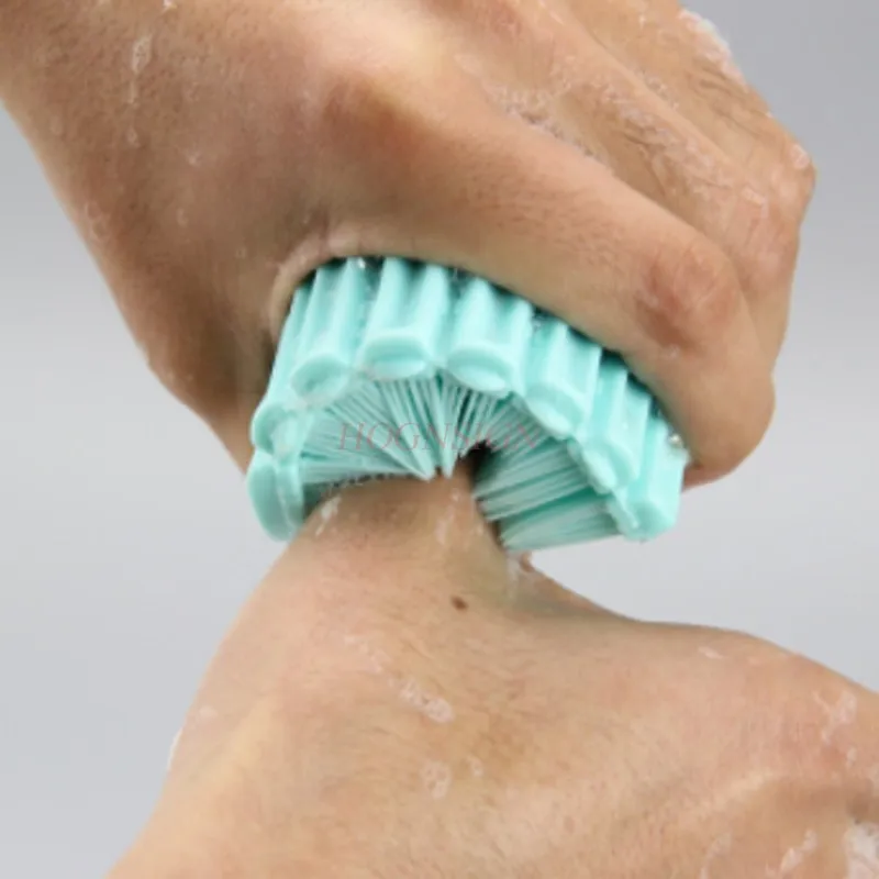 

Flexible Soft Hand Washing Massage Soap Brush Essential Oil Massage Brush Nail Cleaning Sale