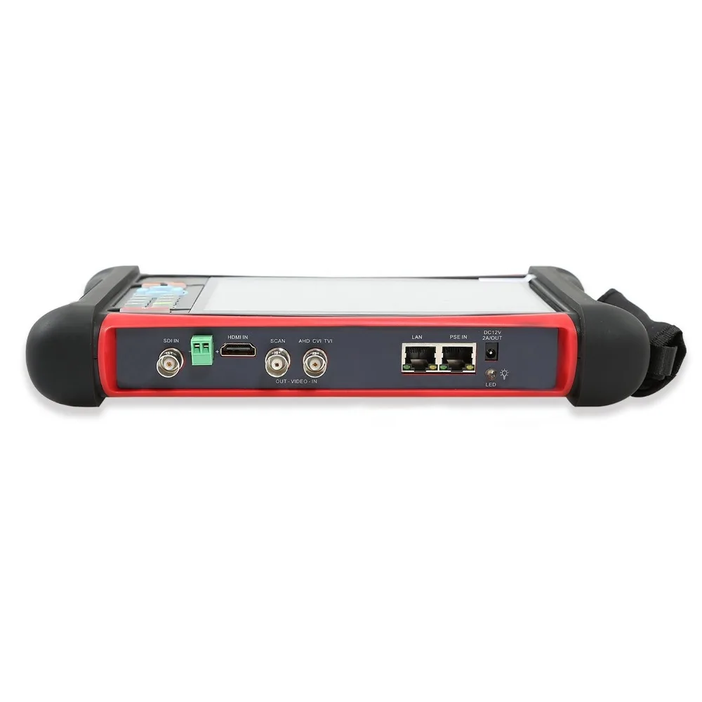 7 дюймов 6 в 1 H.265 4 к HD CCTV тестер монитор IP CVBS AHD CVI TVI SDI 8MP 5MP камера тестер ONVIF wifi HDMI вход wifi POE 12 В