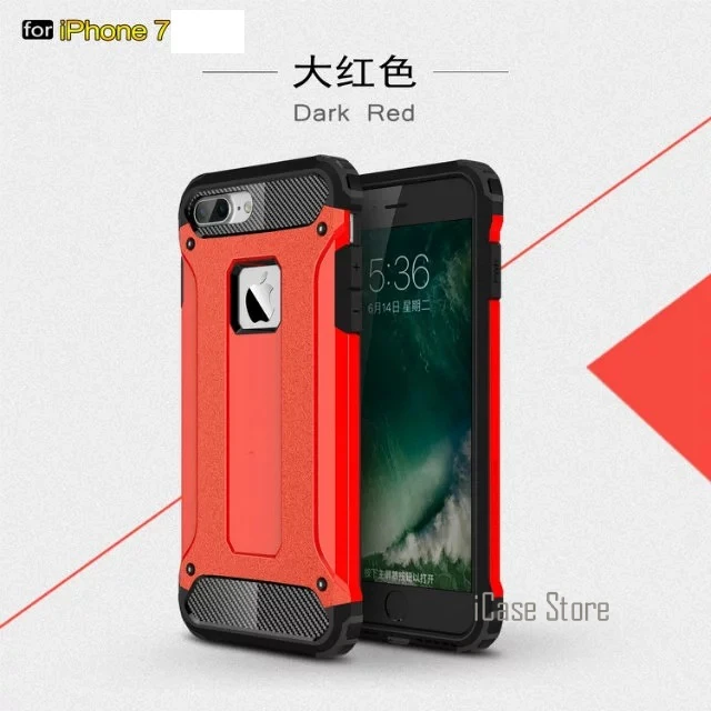 Закаленное стекло + телефон случаи Роскошный чехол для iPhone 7 Чехол Iphon мобильного