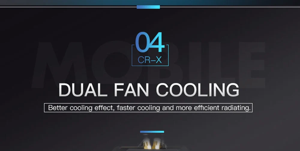 Горячая CREALITY CR-X 3D-принтер, многоцветная печать, Набор для творчества, сенсорный экран, двойной охлаждающий веер, 3D-принтер