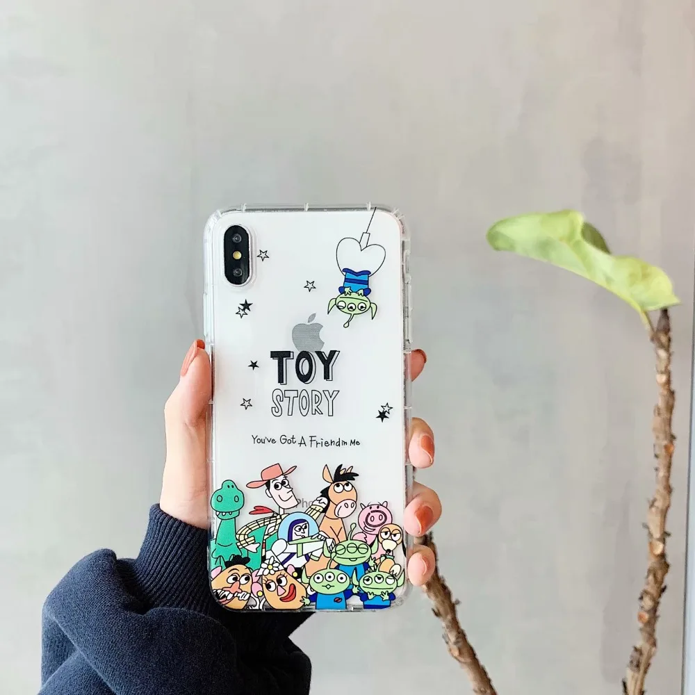 Прозрачный силиконовый чехол ORYKSZ для iPhone 6 6s 8 X XS MAX XR 7 ударопрочный прозрачный