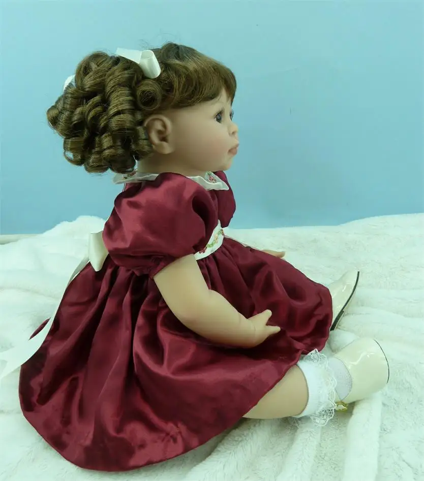 50 см Силиконовые Винил Reborn Baby Doll игрушки реалистичные 20 дюймов Прекрасная