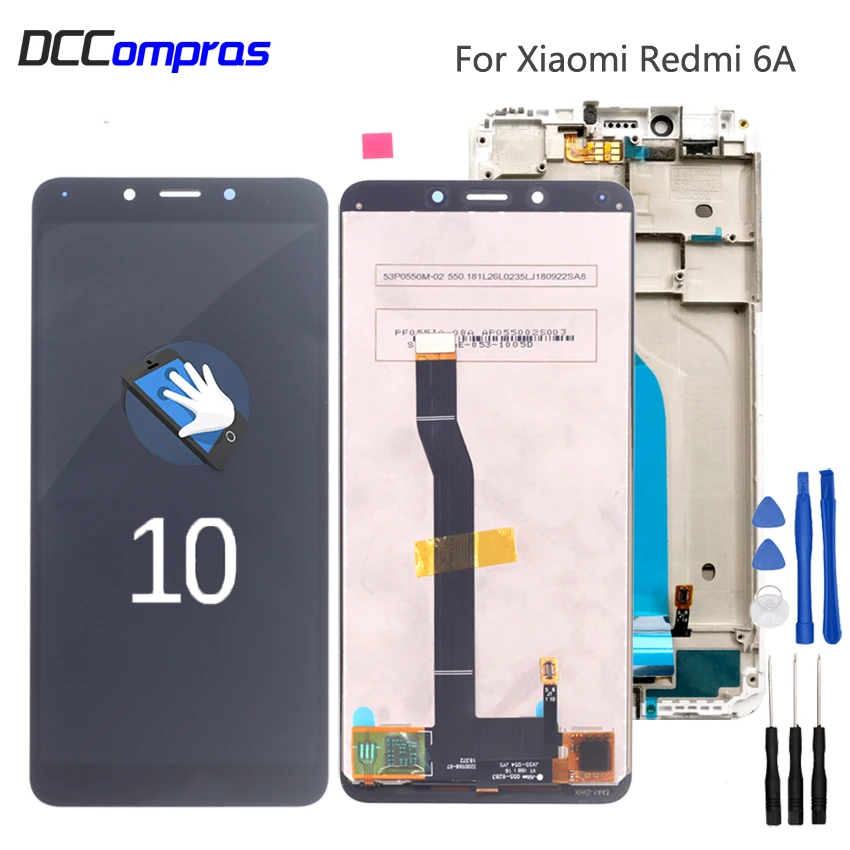 Оригинальный ЖК дисплей для Xiaomi Redmi 6A дигитайзер сенсорного экрана запасные